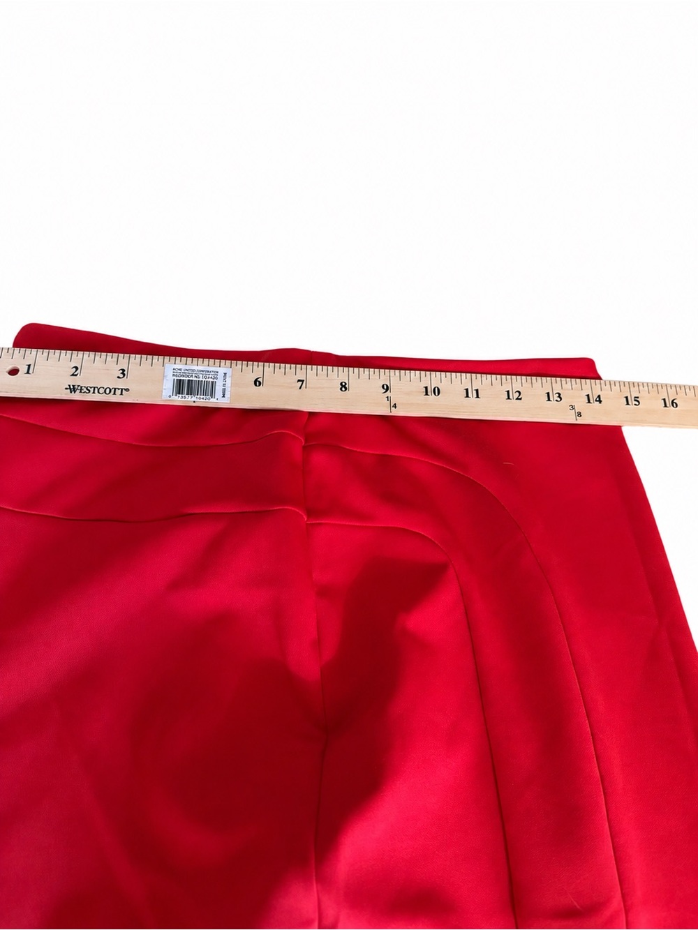 The Limited Red Pencil Skirt size 6 - Picture 3 of 4